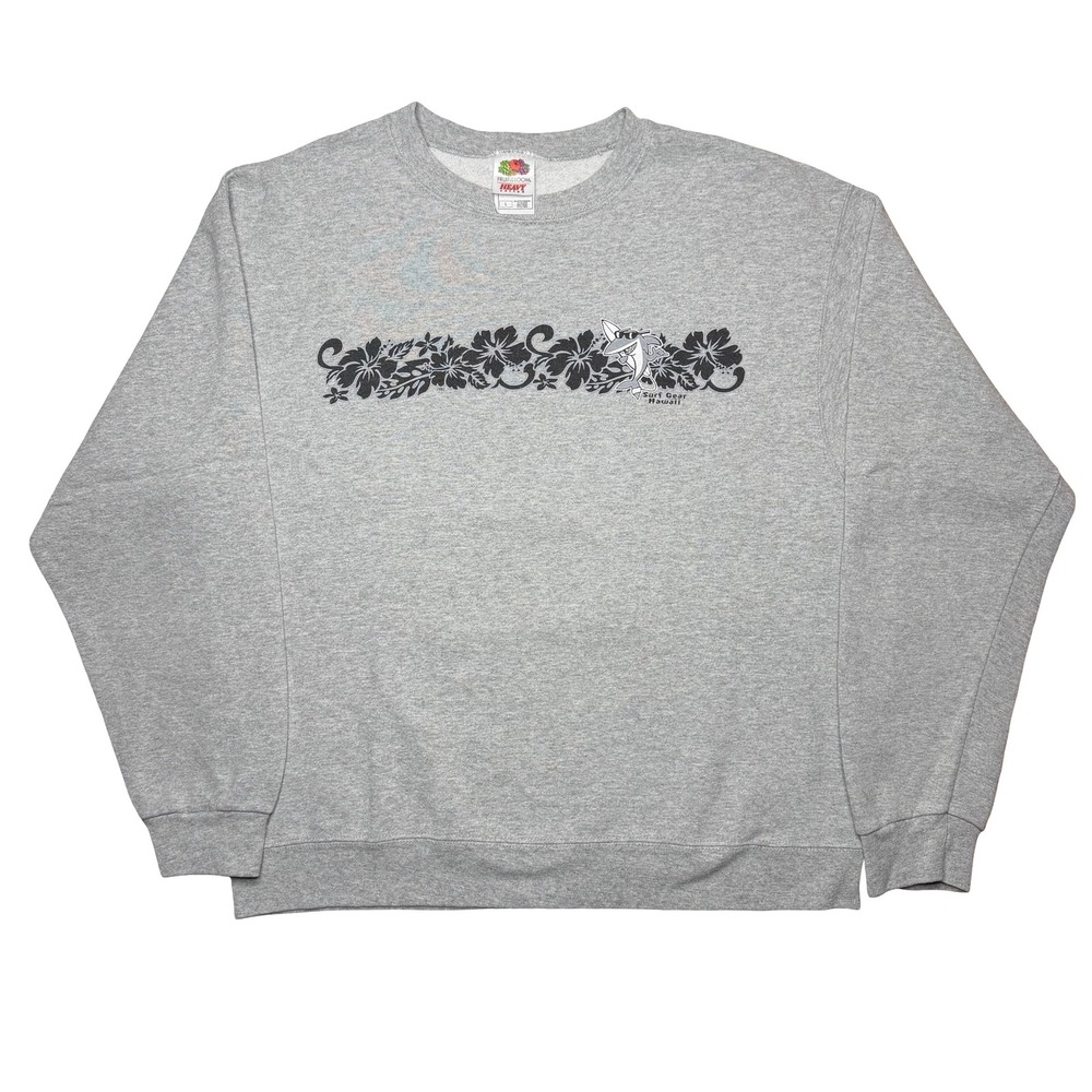 Vintage 90s Surf Gear Hawaii shark sweater
